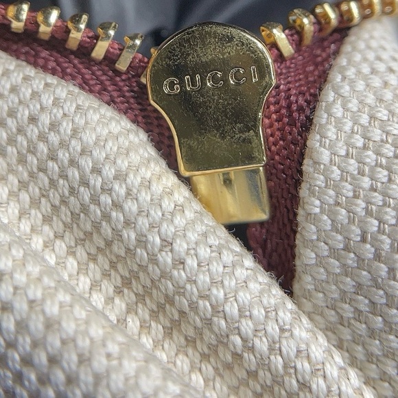 Gucci GG Ophidia Tote with Red and Brown Accents serial number 631685 525040 - Picture 8 of 12